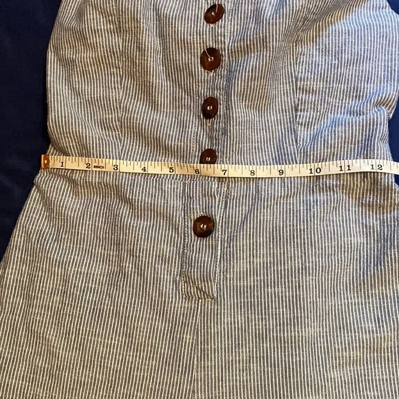 Japna Pinstrip/Jean Jumpsuit - Picture 6 of 11